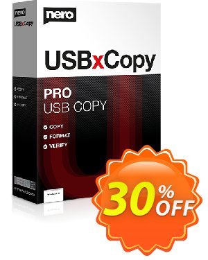 Nero USBxCopy 2024 discount coupon 30% OFF Nero USBxCopy 2024, verified - Staggering deals code of Nero USBxCopy 2024, tested & approved