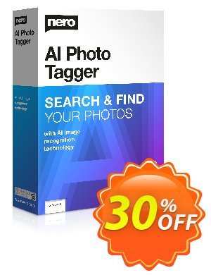 Nero AI Photo Tagger 2023 discount coupon 30% OFF Nero AI Photo Tagger 2023, verified - Staggering deals code of Nero AI Photo Tagger 2023, tested & approved