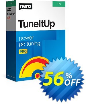 Nero TuneItUp PRO Coupon, discount 30% Support - Subscription Products. Promotion: amazing deals code of Nero TuneItUp PRO - 1-year license/yearly subscription 2024
