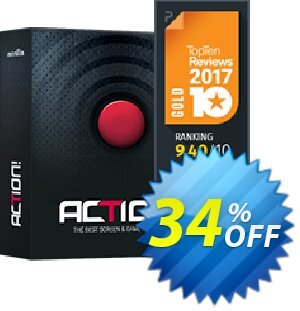 Action! - screen and game recorder Coupon discount -33%