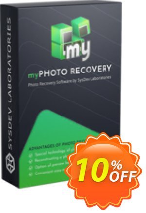 myPhoto Recovery - Personal License Coupon, discount myPhoto Recovery - Personal License special promotions code 2022. Promotion: special promotions code of myPhoto Recovery - Personal License 2022