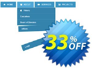 Animated Drop Down Menu Extension for WYSIWYG Web Builder offering sales Summer Sale. Promotion: exclusive offer code of Animated Drop Down Menu Extension for WYSIWYG Web Builder 2024