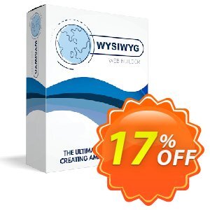 WYSIWYG Web Builder Coupon, discount WYSIWYG Web Builder 15% Discount. Promotion: wonderful promo code of WYSIWYG Web Builder 2024