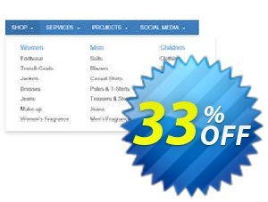 Bootstrap Mega Menu Extension for WYSIWYG Web Builder discount coupon Summer Sale - awful promotions code of Bootstrap Mega Menu Extension for WYSIWYG Web Builder 2022