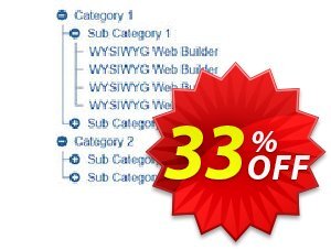 TreeView Menu Extension for WYSIWYG Web Builder割引コード・Summer Sale キャンペーン:formidable deals code of TreeView Menu Extension for WYSIWYG Web Builder 2024