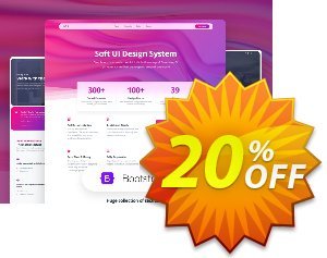 Soft UI Design System PRO Company Annual Coupon, discount 20% OFF Soft UI Design System PRO Company Annual, verified. Promotion: Wondrous promo code of Soft UI Design System PRO Company Annual, tested & approved