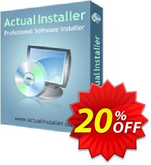Actual Installer Pro Coupon, discount Actual Installer Pro impressive offer code 2022. Promotion: impressive offer code of Actual Installer Pro 2022