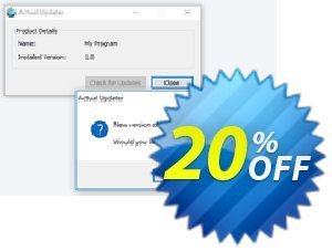 Actual Updater Coupon, discount Actual Updater staggering deals code 2023. Promotion: staggering deals code of Actual Updater 2023
