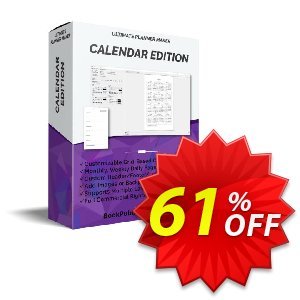 Ultimate Planner Maker - Calendar Edition 優惠券，折扣碼 Ultimate Planner Maker - Calendar Edition Amazing promotions code 2022，促銷代碼: Awful discounts code of Ultimate Planner Maker - Calendar Edition 2022