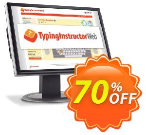 Typing Instructor Web (Quarterly Subscription) discount coupon 30% OFF TypingInstructor Web (Quarterly Subscription), verified - Amazing promo code of TypingInstructor Web (Quarterly Subscription), tested & approved