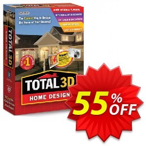 Total 3D Home Design Deluxe 優惠券，折扣碼 40% OFF Total 3D Home Design Deluxe, verified，促銷代碼: Amazing promo code of Total 3D Home Design Deluxe, tested & approved