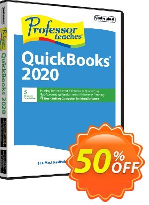 Professor Teaches QuickBooks 2020 discount coupon 40% OFF Professor Teaches QuickBooks 2020, verified - Amazing promo code of Professor Teaches QuickBooks 2020, tested & approved