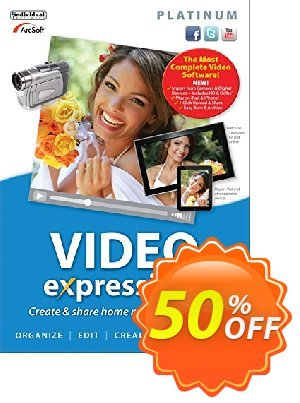 Video Expression Platinum 優惠券，折扣碼 30% OFF Video Expression Platinum, verified，促銷代碼: Amazing promo code of Video Expression Platinum, tested & approved