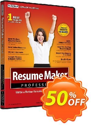 ResumeMaker Ultimate Coupon, discount ResumeMaker Ultimate best deals code 2024. Promotion: best deals code of ResumeMaker Ultimate 2024