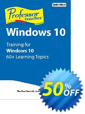 Professor Teaches Windows 10 Tutorial Set kode diskon 30% OFF Professor Teaches Windows 10, verified Promosi: Amazing promo code of Professor Teaches Windows 10, tested & approved