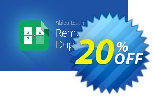 Remove Duplicates add-on for Google Sheets Gutschein rabatt Remove Duplicates add-on for Google Sheets, 12-month subscription dreaded deals code 2024 Aktion: dreaded deals code of Remove Duplicates add-on for Google Sheets, 12-month subscription 2024