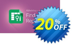 Advanced Find and Replace for Google Sheets 優惠券，折扣碼 Advanced Find and Replace for Google Sheets, 12-month subscription big discounts code 2024，促銷代碼: big discounts code of Advanced Find and Replace for Google Sheets, 12-month subscription 2024