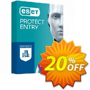 ESET PROTECT Entry 優惠券，折扣碼 20% OFF ESET PROTECT Entry, verified，促銷代碼: Excellent discount code of ESET PROTECT Entry, tested & approved
