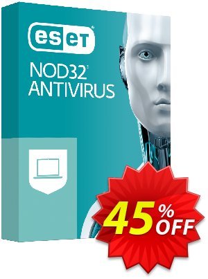 ESET NOD32 Antivirus -  1 Year 2 Devices Coupon, discount NOD32 Antivirus - Nouvelle licence 1 an pour 2 ordinateurs awful discounts code 2023. Promotion: awful discounts code of NOD32 Antivirus - Nouvelle licence 1 an pour 2 ordinateurs 2023