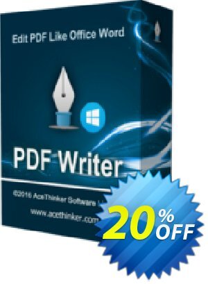 Acethinker PDF Writer lifetime 프로모션 코드 PDF Writer (Personal - lifetime) marvelous discounts code 2025 프로모션: marvelous discounts code of PDF Writer (Personal - lifetime) 2024