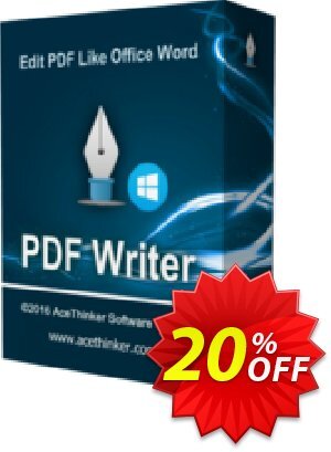 Acethinker PDF Writer (Academic)产品销售 PDF Writer (Academic - 1 year) wondrous promotions code 2024