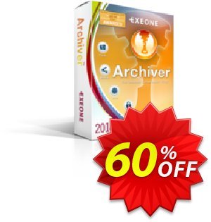 Exeone Archiver Coupon, discount Archiver Single License hottest deals code 2024. Promotion: hottest deals code of Archiver Single License 2024