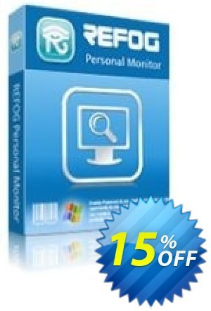 REFOG Personal Monitor (12 Months) Coupon, discount REFOG Personal Monitor - for Windows Amazing discount code 2023. Promotion: Amazing discount code of REFOG Personal Monitor - for Windows 2023