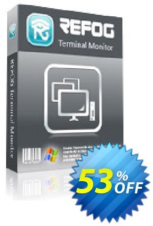 REFOG Terminal Monitor - for Windows 프로모션 코드 REFOG Coupon Terminal edtion 프로모션: 