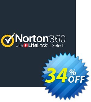 Norton 360 with LifeLock Select Coupon, discount 34% OFF Norton 360 with LifeLock Select, verified. Promotion: Formidable deals code of Norton 360 with LifeLock Select, tested & approved