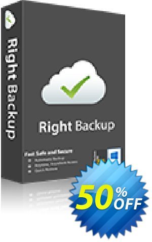 Right Backup (1 Year) Gutschein rabatt 50% OFF Right Backup, verified Aktion: Fearsome offer code of Right Backup, tested & approved