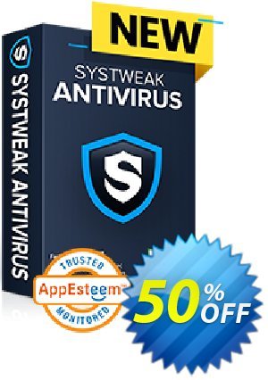 Systweak Antivirus Multi-Device Coupon, discount 50% OFF Systweak Antivirus Multi-Device, verified. Promotion: Fearsome offer code of Systweak Antivirus Multi-Device, tested & approved