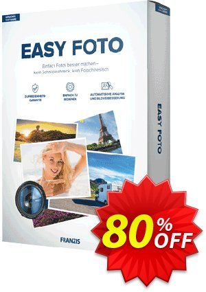 EASY Foto Coupon, discount 80% OFF EASY Foto, verified. Promotion: Awful sales code of EASY Foto, tested & approved