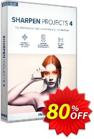SHARPEN projects 4 Coupon discount 80% OFF SHARPEN projects 4 Pro, verified