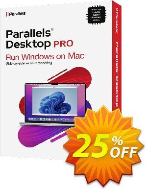 Parallels Desktop 18 for Mac PRO Edition 세일  20% OFF Parallels Desktop PRO for Mac, verified