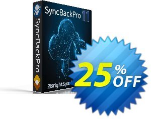 SyncBackPro Coupon discount 25% OFF SyncBackPro, verified