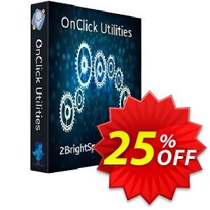 OnClick Utilities 프로모션 코드 25% OFF OnClick Utilities, verified 프로모션: Best promo code of OnClick Utilities, tested & approved