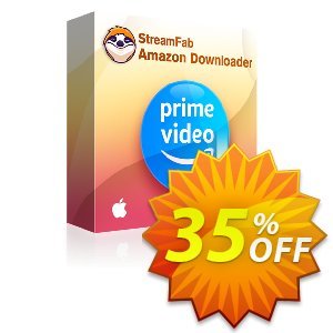 StreamFab Amazon Downloader for MAC Coupon, discount 35% OFF StreamFab Amazon Downloader, verified. Promotion: Special sales code of StreamFab Amazon Downloader, tested & approved