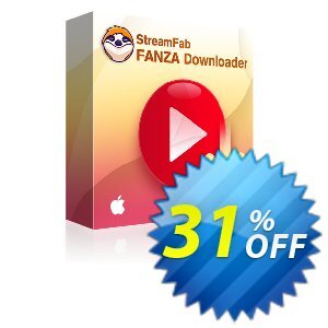 StreamFab FANZA Downloader for MAC产品销售 31% OFF StreamFab FANZA Downloader for MAC, verified