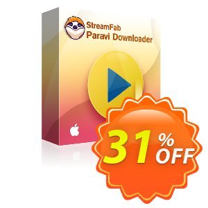 StreamFab Paravi PRO for MAC Lifetime discount coupon 31% OFF StreamFab Paravi PRO for MAC Lifetime, verified - Special sales code of StreamFab Paravi PRO for MAC Lifetime, tested & approved