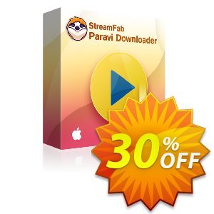 StreamFab Paravi PRO for MAC (1 Year) Coupon, discount 30% OFF StreamFab Paravi PRO for MAC (1 Year), verified. Promotion: Special sales code of StreamFab Paravi PRO for MAC (1 Year), tested & approved
