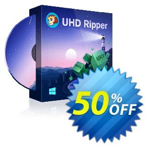 DVDFab UHD Ripper割引コード・50% OFF DVDFab UHD Ripper, verified キャンペーン:Special sales code of DVDFab UHD Ripper, tested & approved