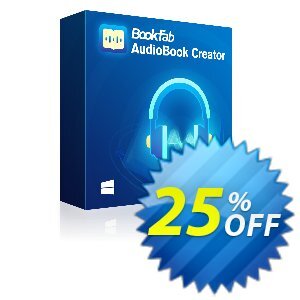 BookFab AudioBook Creator 1-Year License 프로모션 코드  프로모션: 