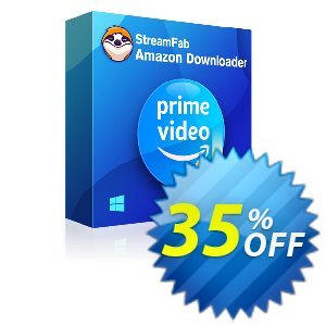StreamFab Amazon Downloader (1 month License) discount coupon 35% OFF StreamFab Amazon Downloader 1 month License, verified - Special sales code of StreamFab Amazon Downloader 1 month License, tested & approved