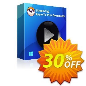 StreamFab Apple TV Plus Downloader (1 Year) Coupon, discount 30% OFF StreamFab Apple TV Plus Downloader (1 Year), verified. Promotion: Special sales code of StreamFab Apple TV Plus Downloader (1 Year), tested & approved