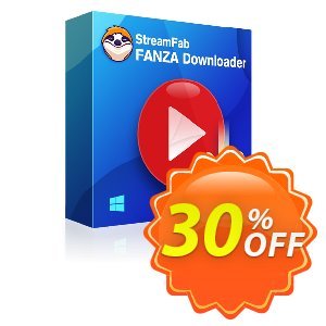 StreamFab FANZA Downloader (1 Year License) Coupon, discount 30% OFF StreamFab FANZA Downloader (1 Year License), verified. Promotion: Special sales code of StreamFab FANZA Downloader (1 Year License), tested & approved