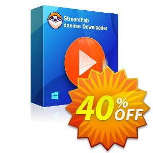 StreamFab danime Downloader 프로모션 코드 Limited Time Offer&#65306;15% OFF 프로모션: 