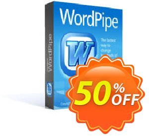 WordPipe Search and Replace for WordErmäßigung Coupon code WordPipe Search and Replace for Word