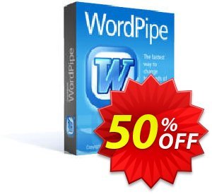 WordPipe Lite  (+1 Yr Maintenance) 프로모션 코드 Coupon code WordPipe Lite  (+1 Yr Maintenance) 프로모션: WordPipe Lite  (+1 Yr Maintenance) offer from DataMystic