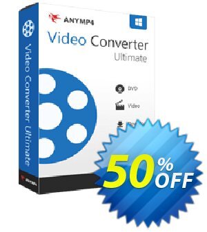 Any Video Converter Ultimate 프로모션  Redirect coupon Product Avangate from Anymp4