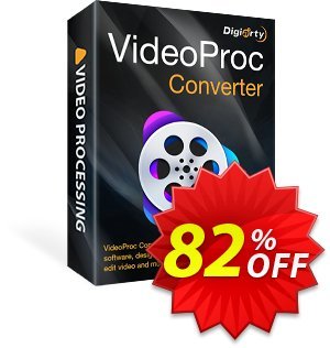 VideoProc Converter for Mac Lifetime 優惠券，折扣碼 55% OFF VideoProc for Mac Lifetime, verified，促銷代碼: Exclusive promo code of VideoProc for Mac Lifetime, tested & approved